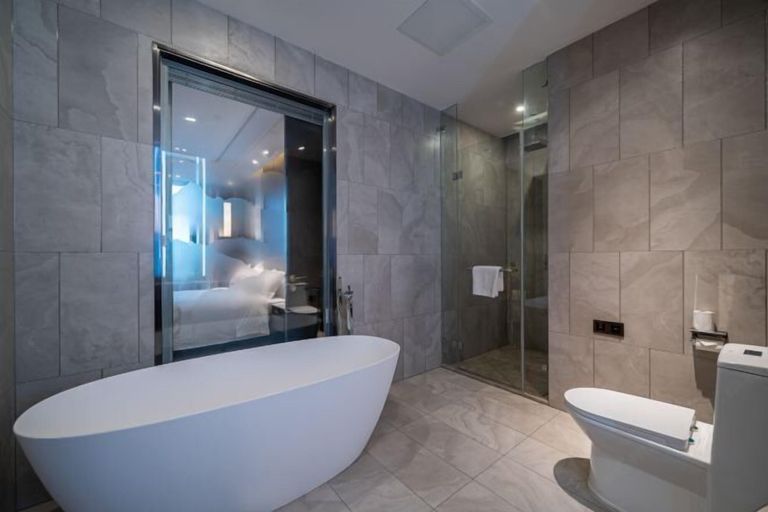 Bathroom 3, Huake Xinyi Hotel, Zhuzhou