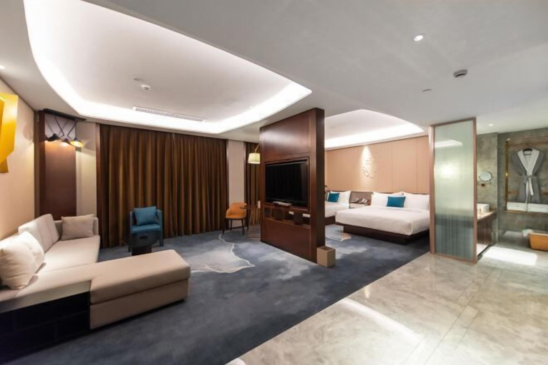 Bedroom 3, Shanshui Hotel, Yuxi