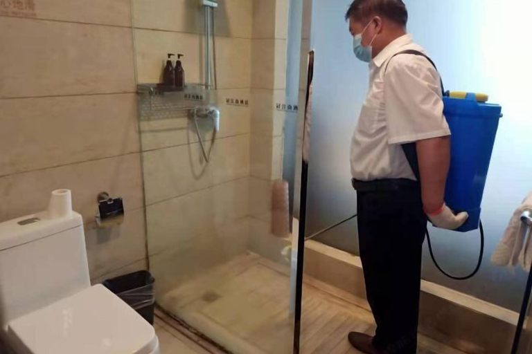 Bathroom 4, Guan Jiang Nan Hotel, Xiangfan