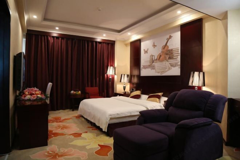 Bedroom 3, Jinmeng Hotel, Wenshan Zhuang and Miao