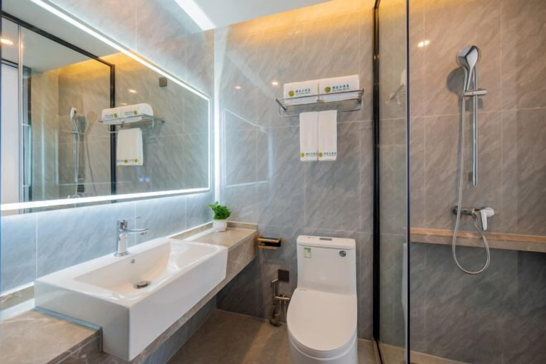 Bathroom 4, Jinlong Hotel, Baise