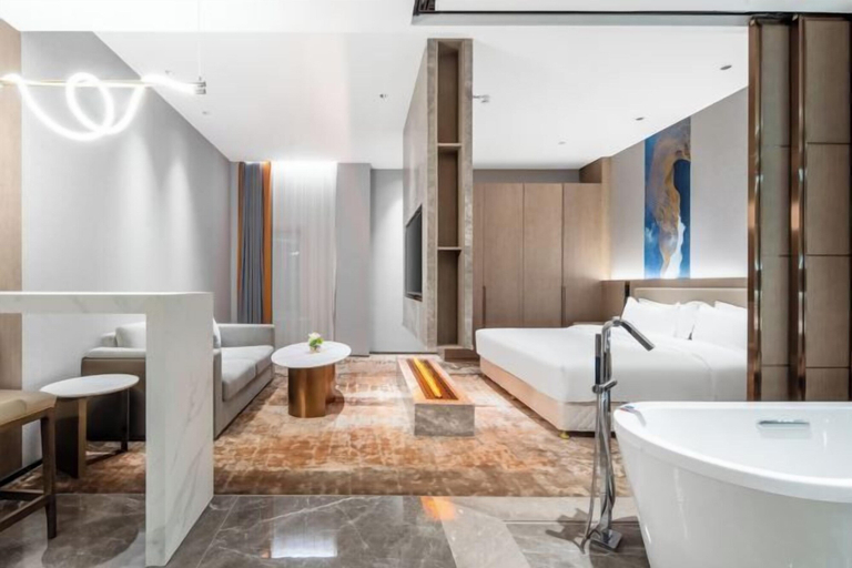 Bathroom 4, Montefontaine Holiday Hotel, Zhangjiakou
