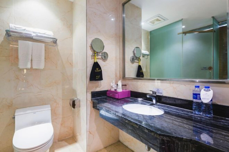 Bathroom 3, Tianfu Howard Easy Hotel, Fuyang