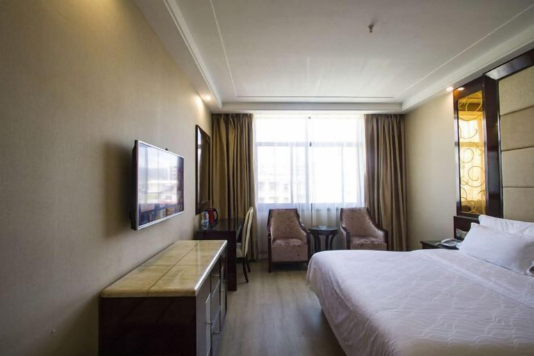 Bedroom 2, Lingzhou International Hotel, Shiyan
