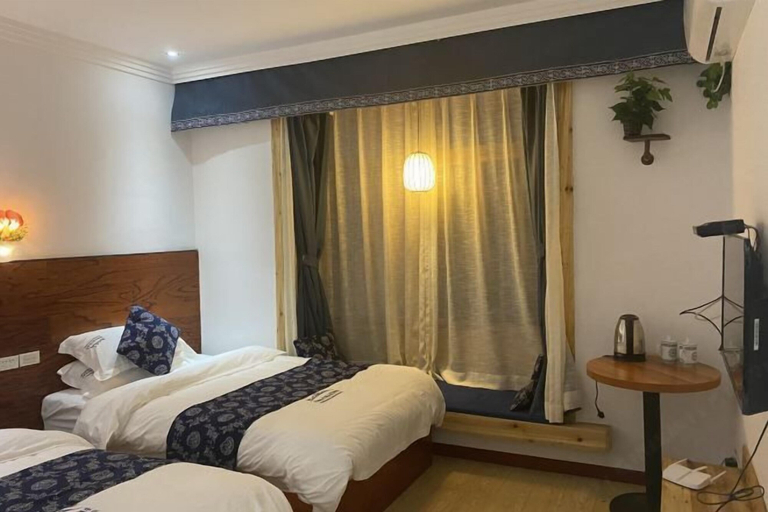 Bedroom 3, Jianhe Hot Spring Linsen Collection Theme Hotel, Qiandongnan Miao and Dong