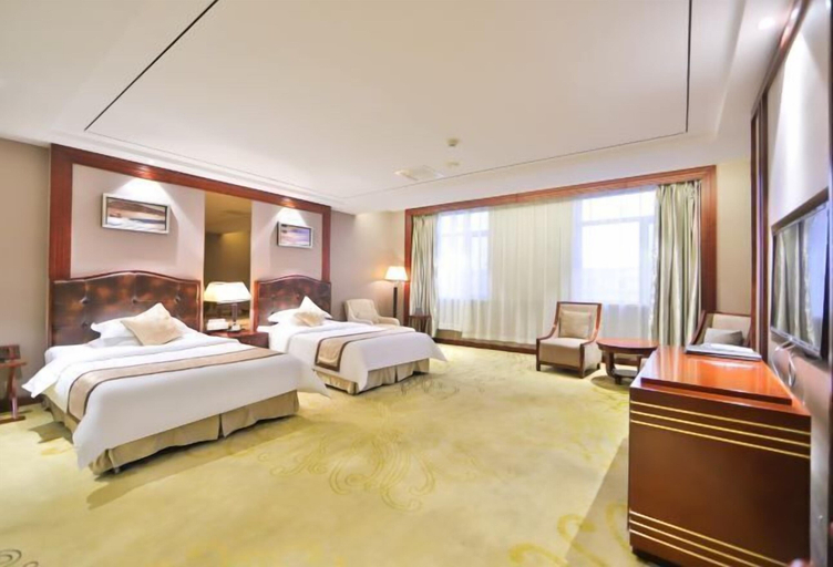 Bedroom 3, Hotel Hunchun X, Yanbian Korean
