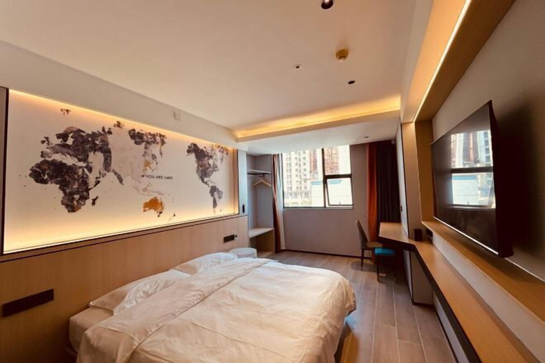 Bedroom 1, Tianxi Hotel, Wuzhou