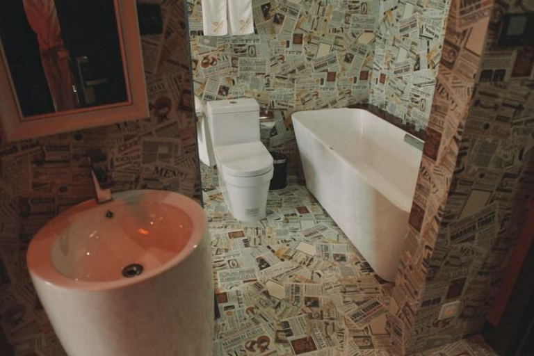 Bathroom 3, Bosite Boutique Theme Hotel, Taizhou