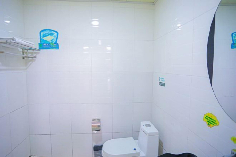 Bathroom 4, Shell Chain Hotel (Mudanjiang North Railway Station Guangsha Branch), Mudanjiang