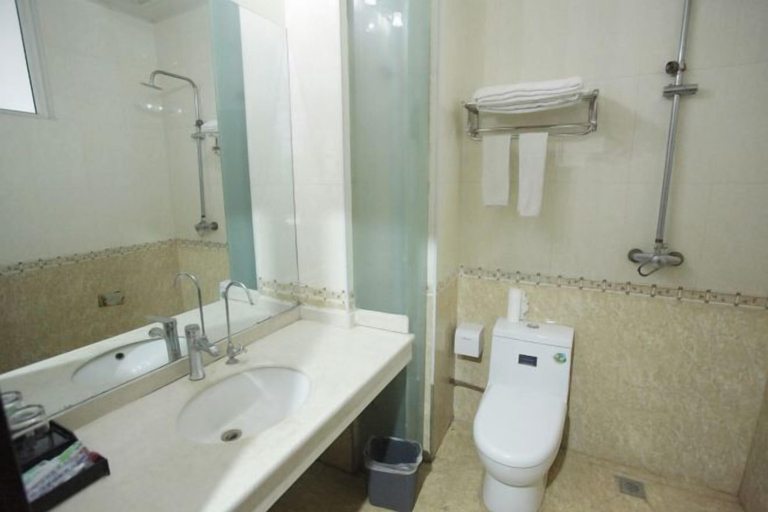 Bathroom 3, Sunshine Hotel (Yuncheng Wanda Plaza Central Hospital), Yuncheng