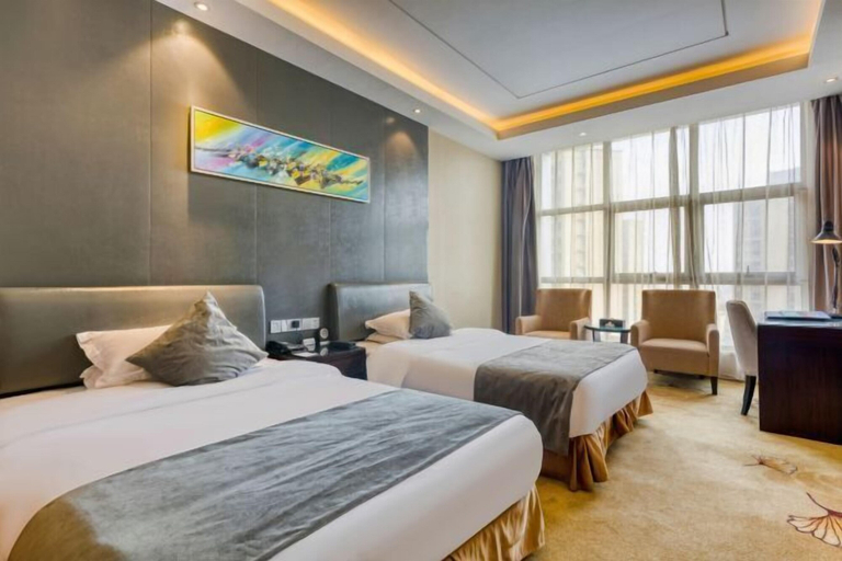 Bedroom 3, Tianfu Howard Easy Hotel, Fuyang