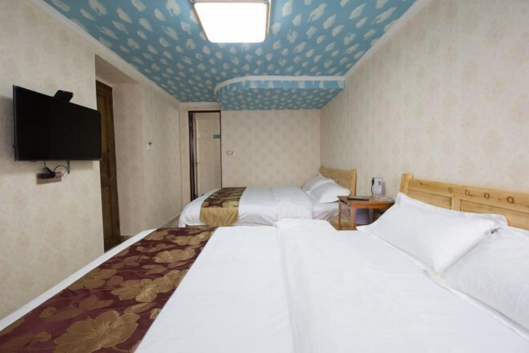 Bedroom 3, Xinyuan Mengya Inn, Nanchong