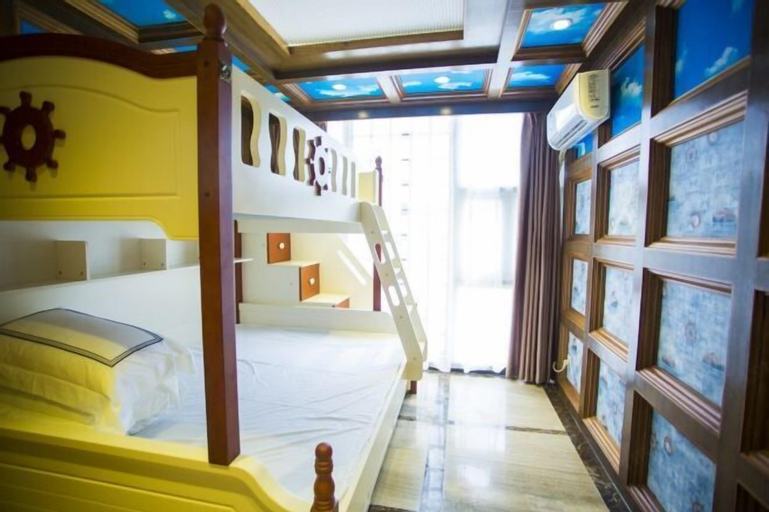 Bedroom 2, Huizhou Xiaogui Aiyang Yacht Villa, Huizhou