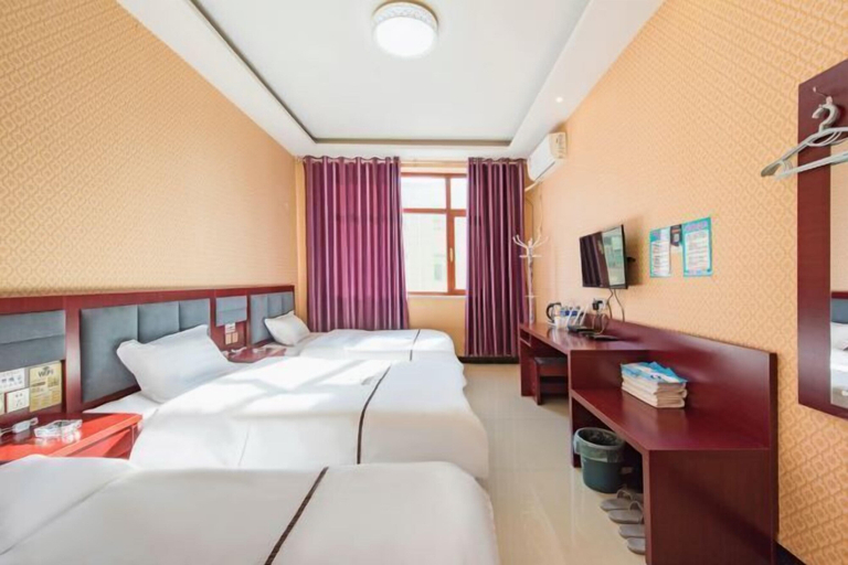 Bedroom 2, jujia lianhe jiudian, Baoding