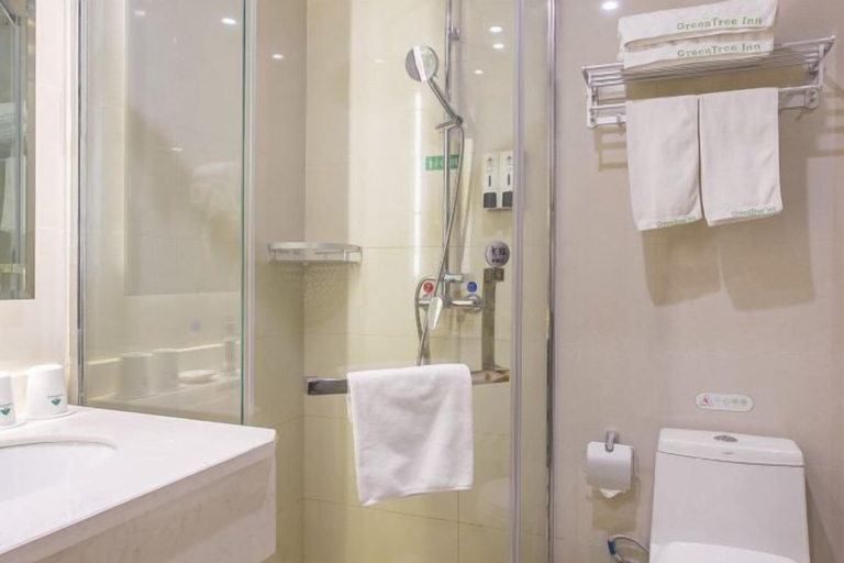 Bathroom, Greentree Inn (Xuzhou Railway Station), Xuzhou