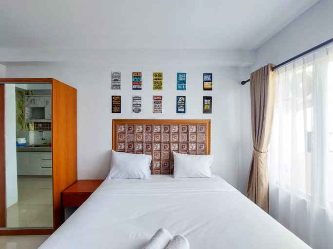Bedroom 1, Cozy and Restful Studio at Skyview Medan Apartment By Travelio, Medan