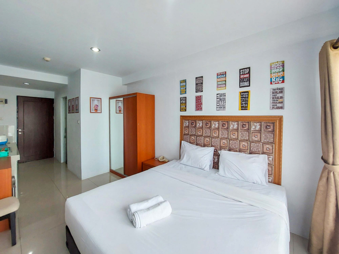 Bedroom 3, Cozy and Homey Apartment Studio at Skyview Medan By Travelio, Medan