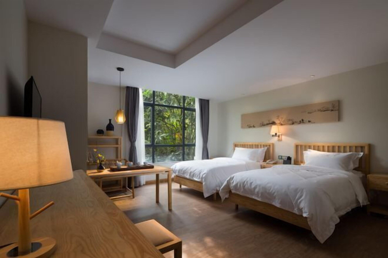 Bedroom 2, Helen Jiangnanfeng Art Hotel (Guangzhou University Town Store), Guangzhou