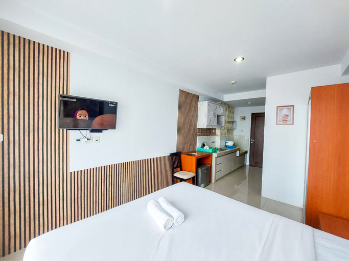 Bedroom 4, Cozy and Homey Apartment Studio at Skyview Medan By Travelio, Medan