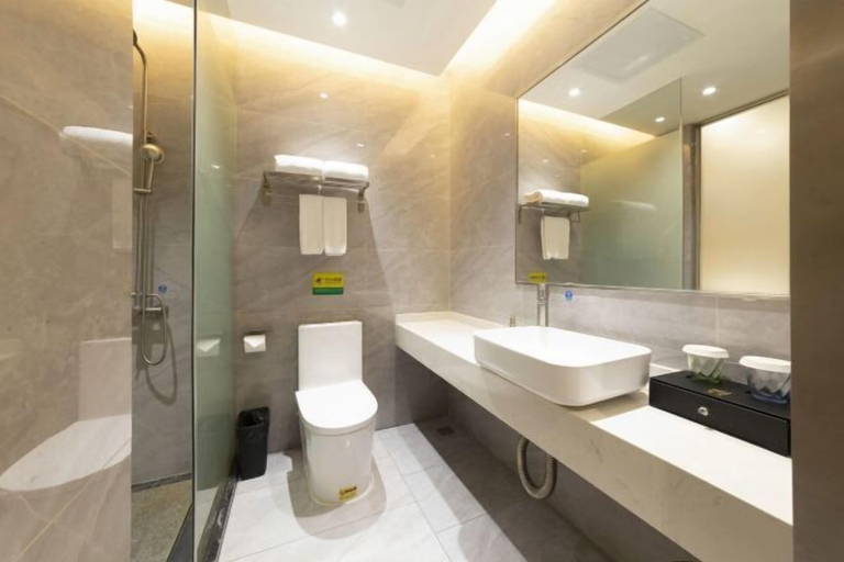 Bathroom 1, Boke Hotel Guangzhou Zhujiang New Town, Guangzhou