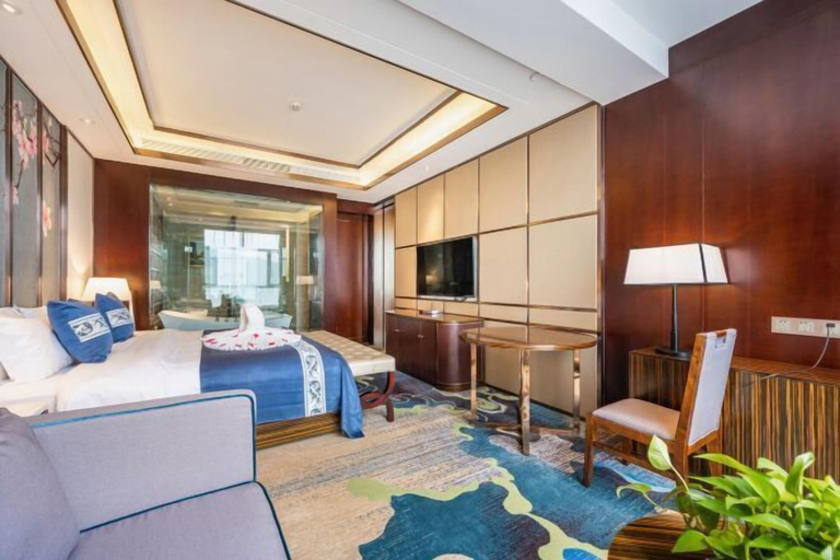 Bedroom 3, Hezhou Hongrui International Hotel, Linxia Hui