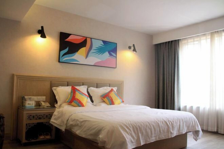 Bedroom 3, Pai Hotel (Xinchang Wanda Plaza store), Shaoxing