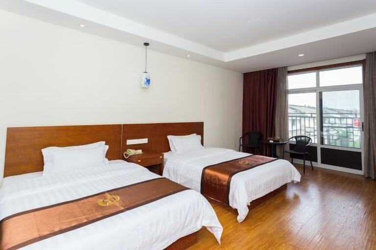 Bedroom 3, Guantang Hot Spring (International) Resort, Linyi