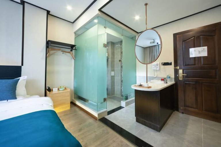 Bedroom 2, Hongsen Business Hotel, Baoshan