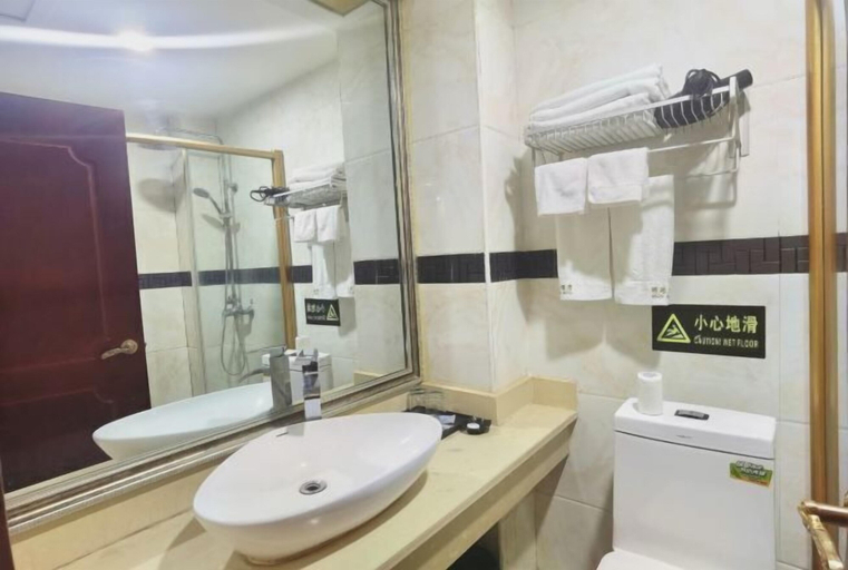 Bathroom 3, Bright Pearl Hotel, Longnan