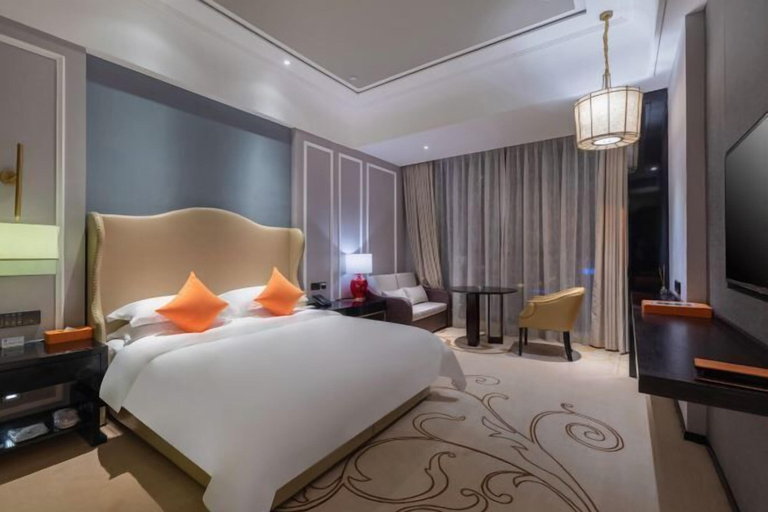 Bedroom 3, Hefei Guangfu Chenmao Hotel (High-tech Zone West Bus Station Subway Station), Hefei