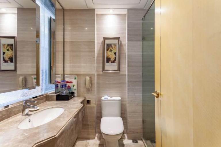 Bathroom 3, Nine Dragon Hotel, Jincheng