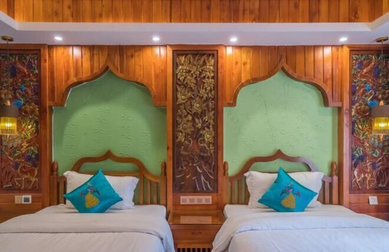 Bedroom 3, Lanmei Riverside Holiday Hotel, Xishuangbanna Dai