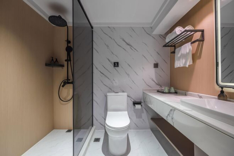 Bedroom 4, Nanyuan Inn (Ningbo South Higher Education Park Subway Station NingboTech University Store), Ningbo