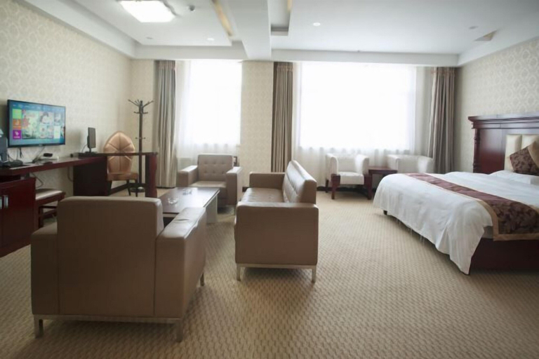 Bedroom 3, Wuhu Holiday Hotel, Zhangye