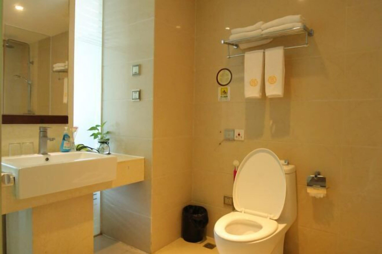 Bathroom 4, Dadong Haiminghe Inn, Sanya