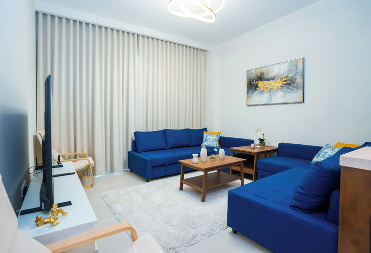 Living area 5, Tanin - Luxurious 5th Floor Retreat at Summer 3 CreekBeach, Dubai