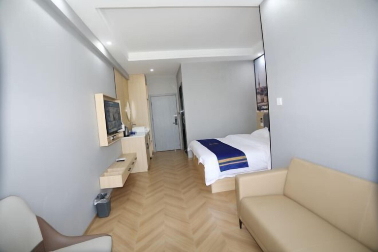 Bedroom 3, Super 8 Hotel (Hefei Ma'anshan Road Hegongda South Subway Station), Hefei