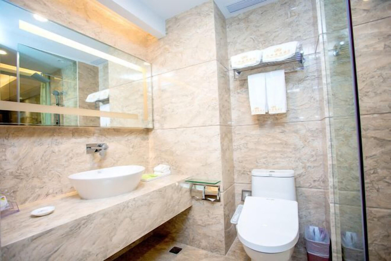 Bathroom 4, Nandu Harbour Hotel, Shenzhen