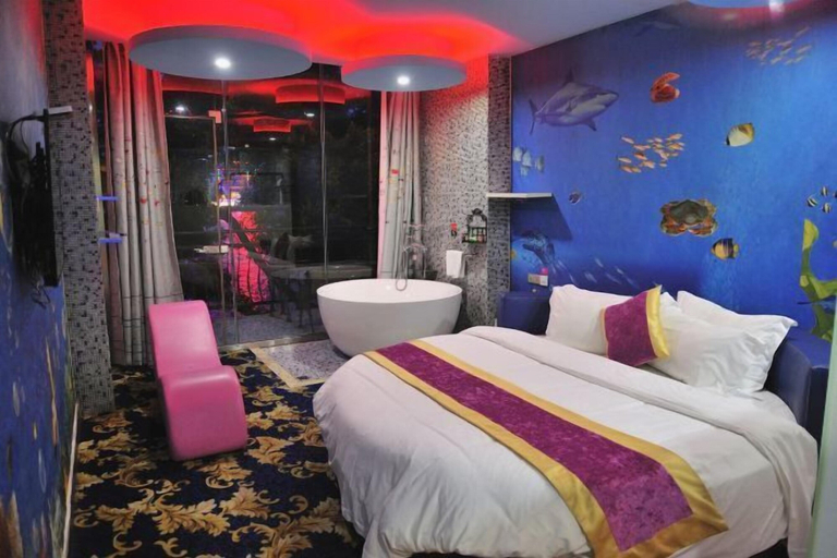 Bedroom 3, Aiqing Apartment Chain Hotel, Jiangmen