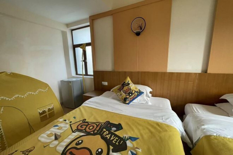 Bedroom 3, Panlong Lishore Resort (Yangshuo West Street Liriver), Guilin