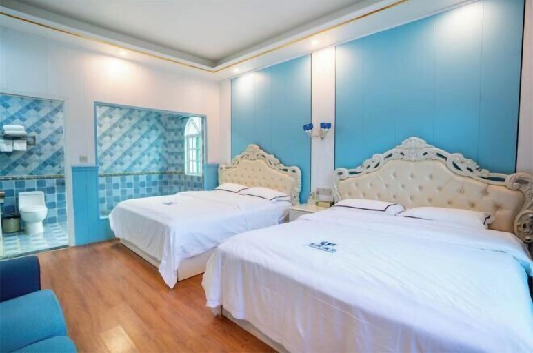 Bedroom 5, Retang Village Longfa Hot Spring Villa, Huizhou