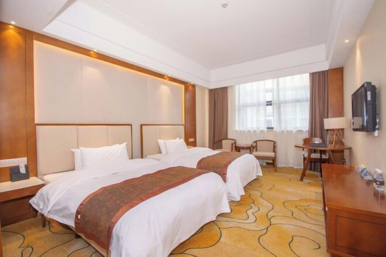 Bedroom 2, Bandao Lijing Hotel, Enshi Tujia and Miao