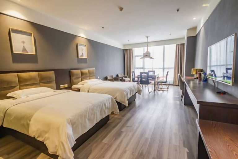 Bedroom 2, Qinyuan Zhixuan Hot Spring Hotel, Xianyang