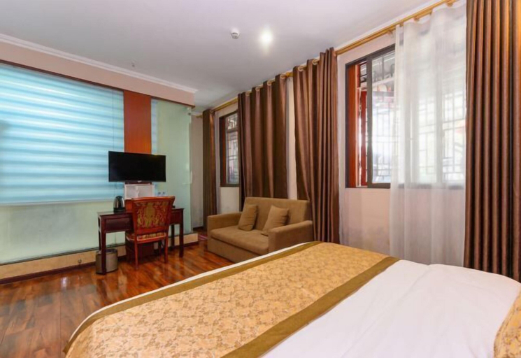 Bedroom 2, Yuzhong Baguo Hotel, Nanchong