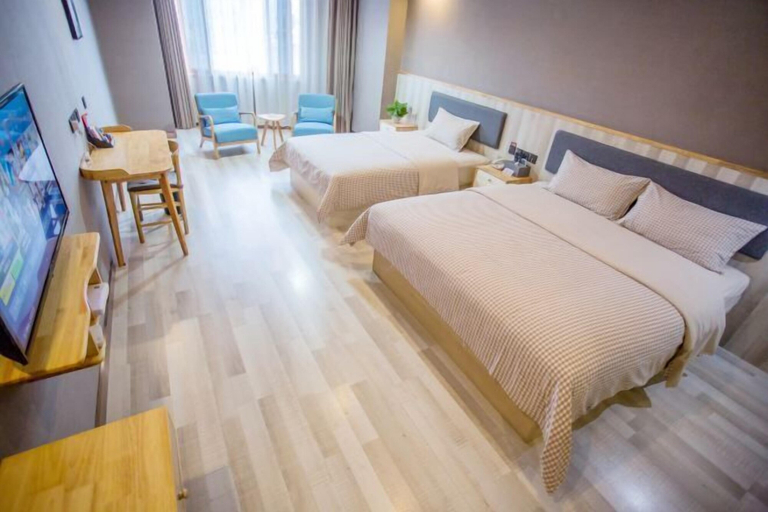 Bedroom 3, Shankee Tea Style Hotel (Mangshi Street), Dehong Dai and Jingpo