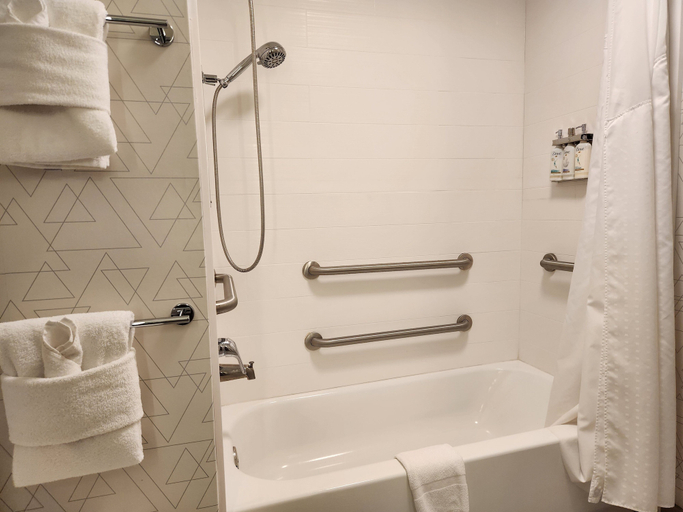 Bathroom 4, Holiday Inn Express & Suites CRAWFORDSVILLE by IHG, Montgomery
