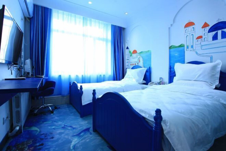 Bedroom 2, Xintian'e Boutique Hotel, Xing'an