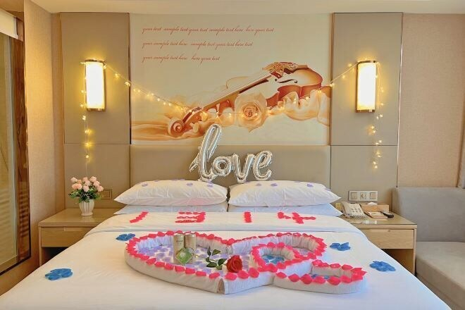 Bedroom 2, Vienna Hotel (Hengnan Nanyue Airport), Hengyang