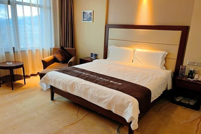 Bedroom 3, Xintianfu International Hotel, Yanbian Korean