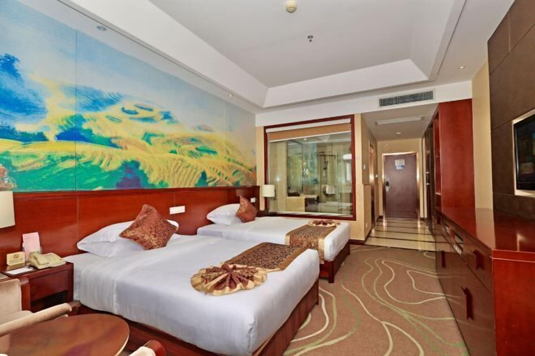 Bedroom 4, Huamei International Hotel (Longsheng Bus Station Store), Guilin